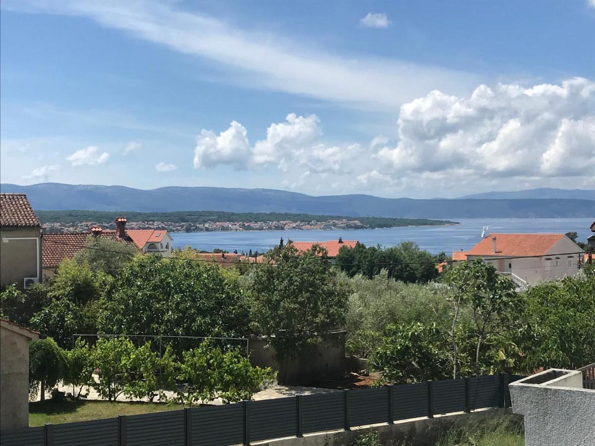 Lovely Sea View House In Malinska Island Krk Exteriér fotografie
